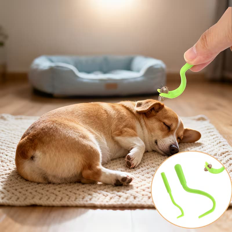 Haczyki do usuwania kleszczy - zestaw 2 sztuki