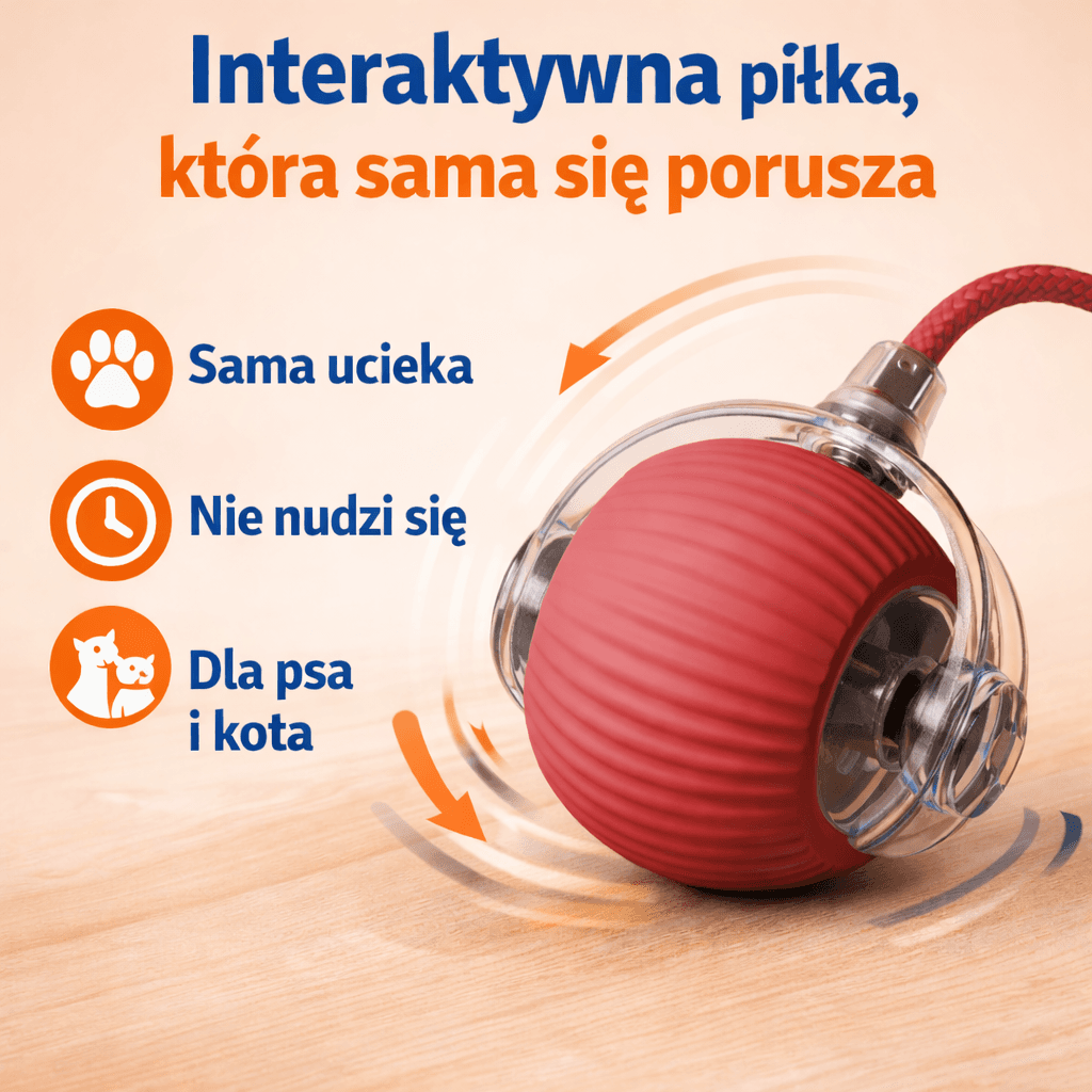 Interaktywna, uciekająca piłka - SmartBall